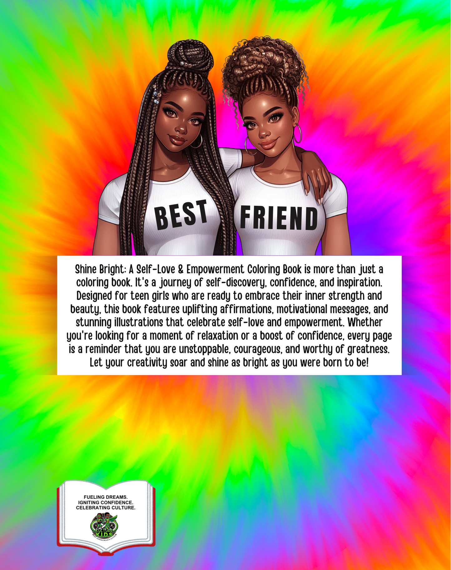 Shine Bright: A Self-Love & Empowerment Coloring Book for Teen Girls!