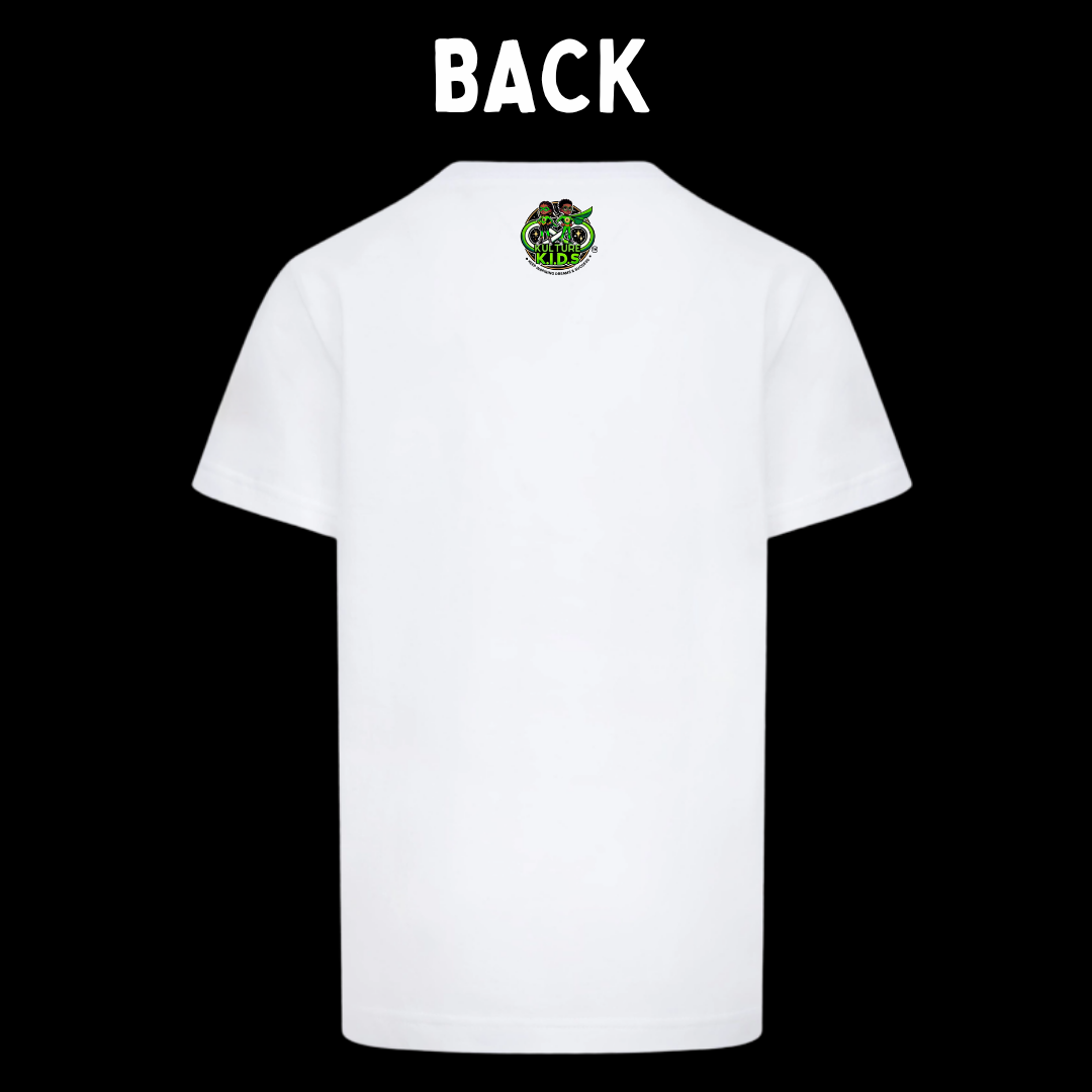 WHITE - YOU'RE A SHINING STAR GLOW-IN-THE-DARK SHORT SLEEVE SHIRT