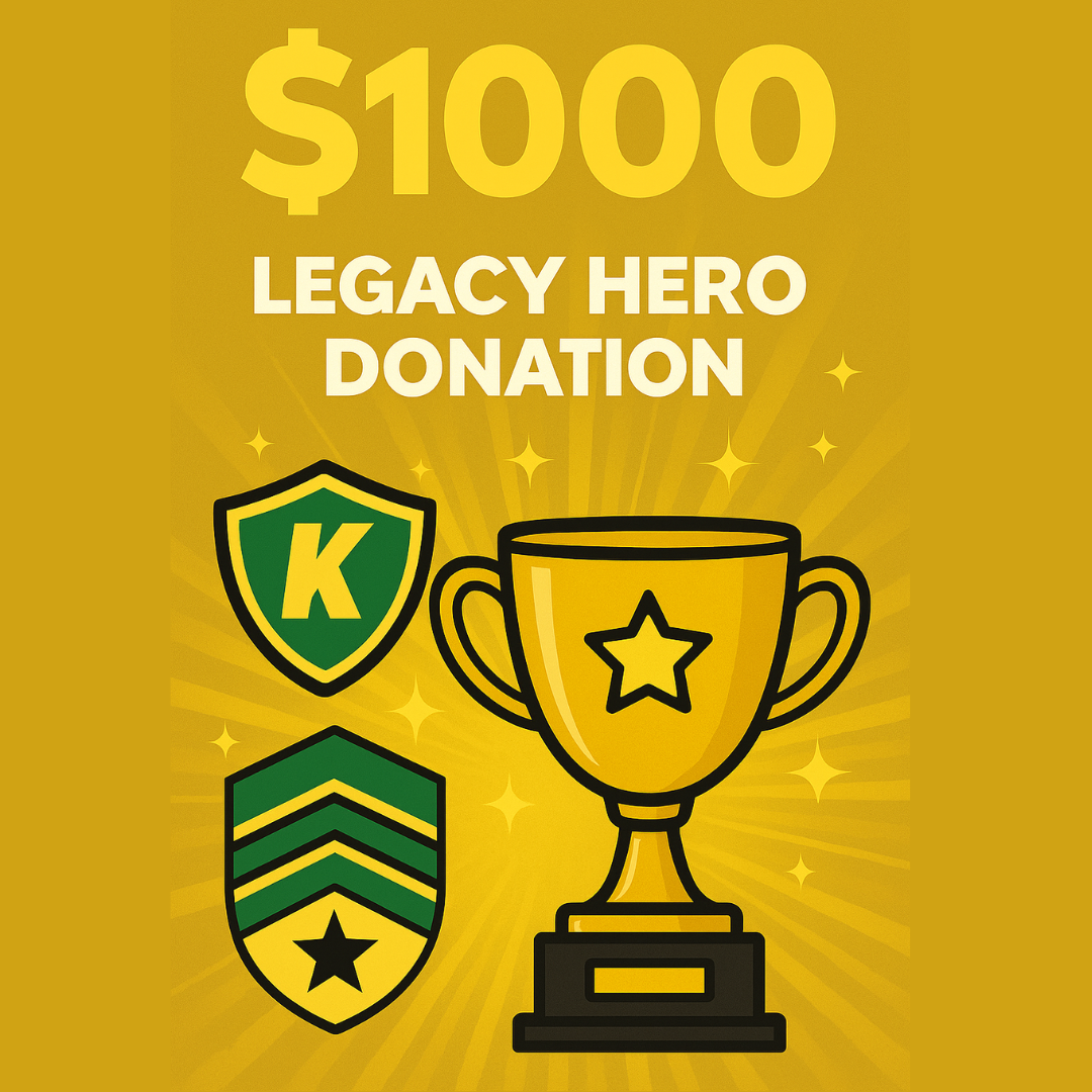 $1,000 - LEGACY HERO DONATION