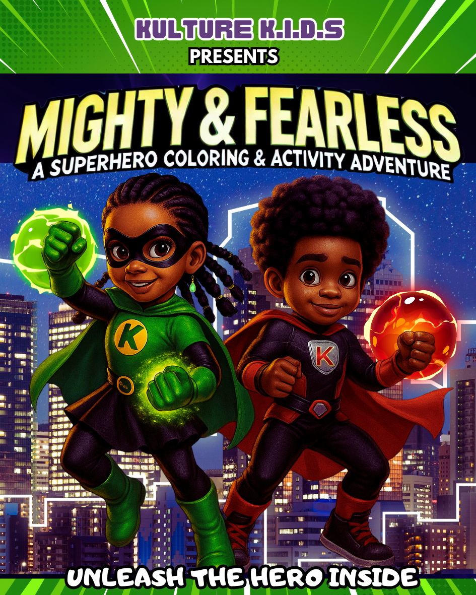 MIGHTY & FEARLESS: A Superhero Coloring and Activity Adventure