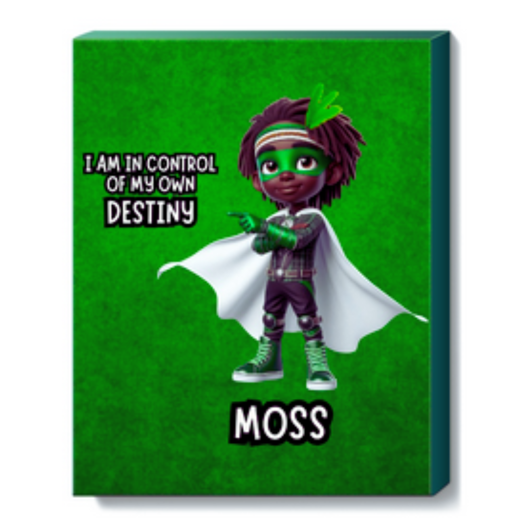 MOSS CANVAS: I AM ROOTED IN WISDOM