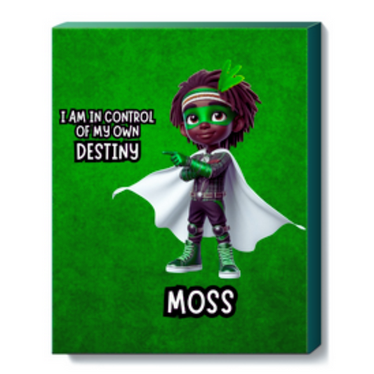 MOSS CANVAS: I AM ROOTED IN WISDOM