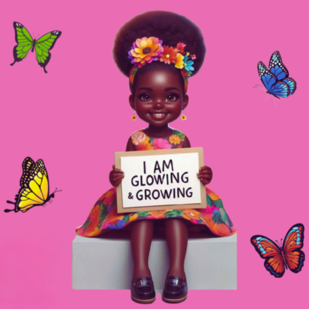 I AM EMPOWERED STICKER SET - “I AM, I CAN, I WILL”