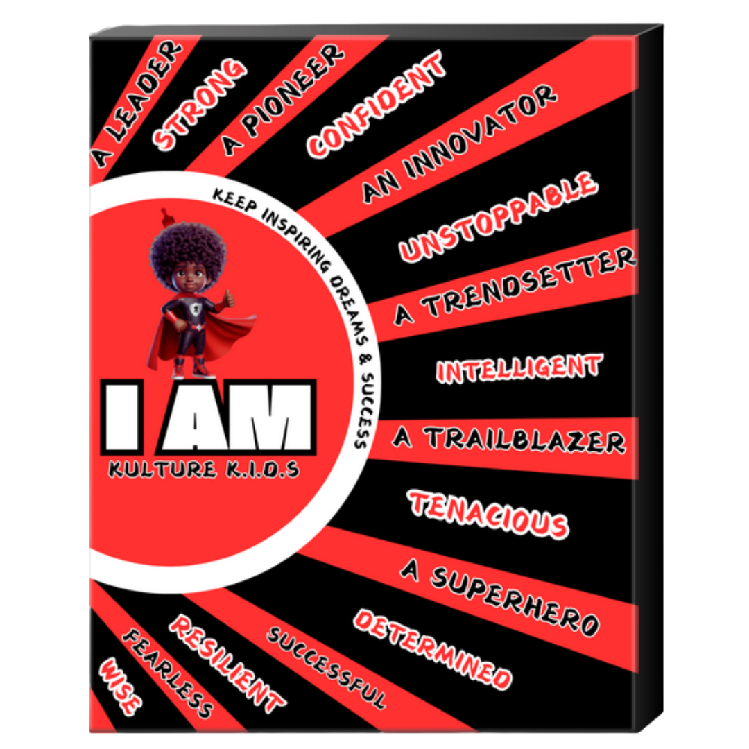 "I AM" AFFIRMATION CANVAS