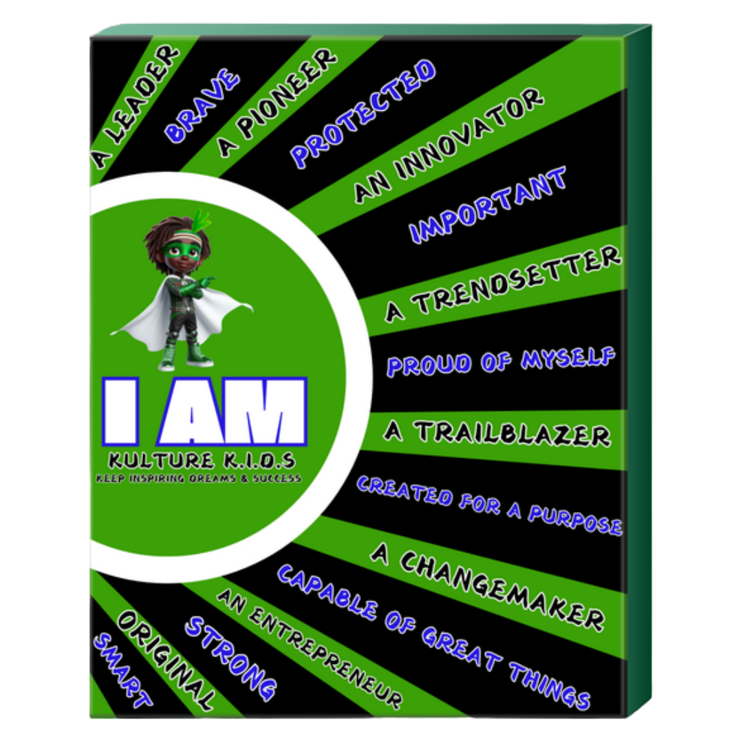 "I AM" AFFIRMATION CANVAS